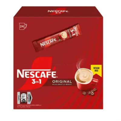 NESCAFE 3 IN 1 ORIGINAL (24 PLICURI)
