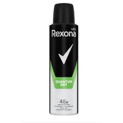 REXONA DEODORANT BARBATI 150ML QUANTUM DRY