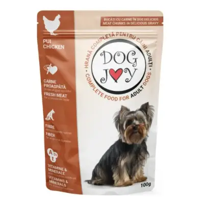 DOG JOY PLICURI 85GR, PUI