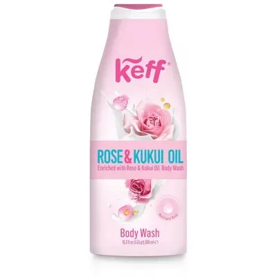 KEFF GEL DUS ROSE & KUKUI OIL 500ml