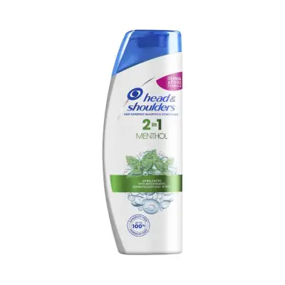 HEAD & SHOULDERS ȘAMPON 200ML.MENTHOL 2 în 1