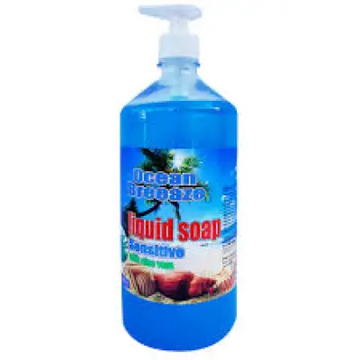 CLORET SĂPUN LICHID POMPIȚĂ 1L. OCEAN FRESH