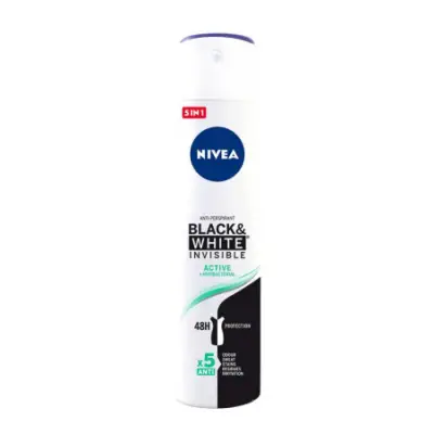 NIVEA DEODORANT BLACK & WHITE ACTIVE 150ml