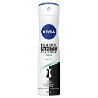 NIVEA DEODORANT BLACK & WHITE FRESH 150ml