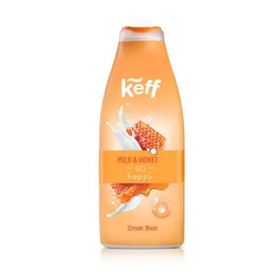 KEFF GEL DUS MILK & HONEY 500ml
