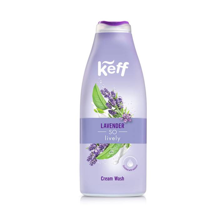 KEFF GEL DUS LAVENDER 500ml